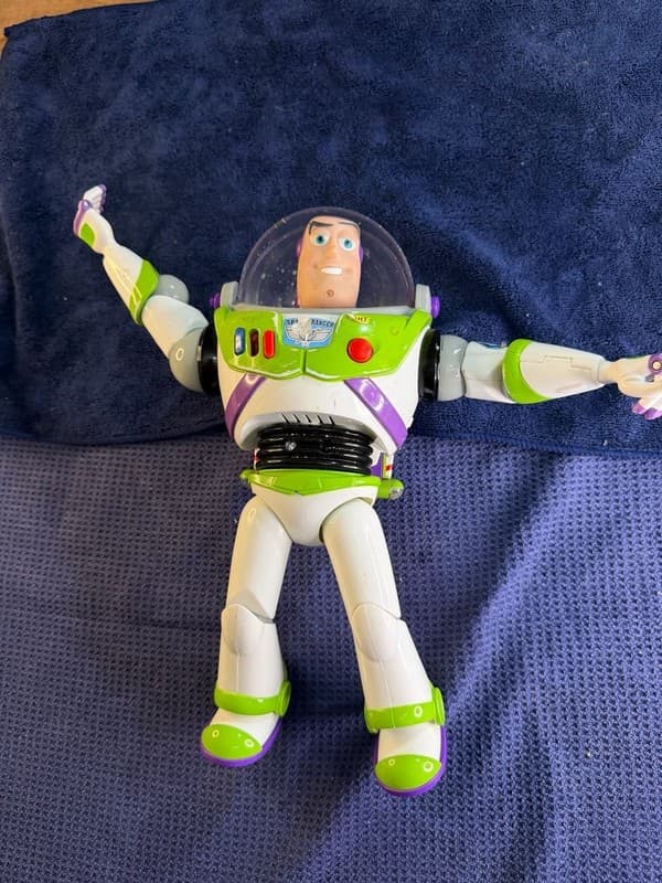 Disney Pixar Toy Story Talking Buzz Lightyear 12" Action Figure - Image 1