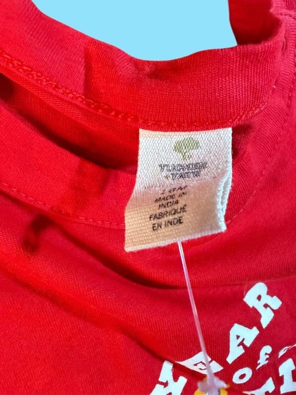 Tucker + Tate New with Tags Year of the Tiger Red Long Sleeve T-Shirt 18M - Thumbnail 5