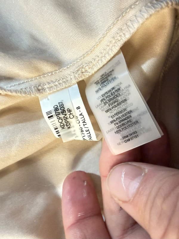 Alexia Admor Champagne Shimmer Off-The-Shoulder Ruched Midi Dress Size 8 - Thumbnail 3