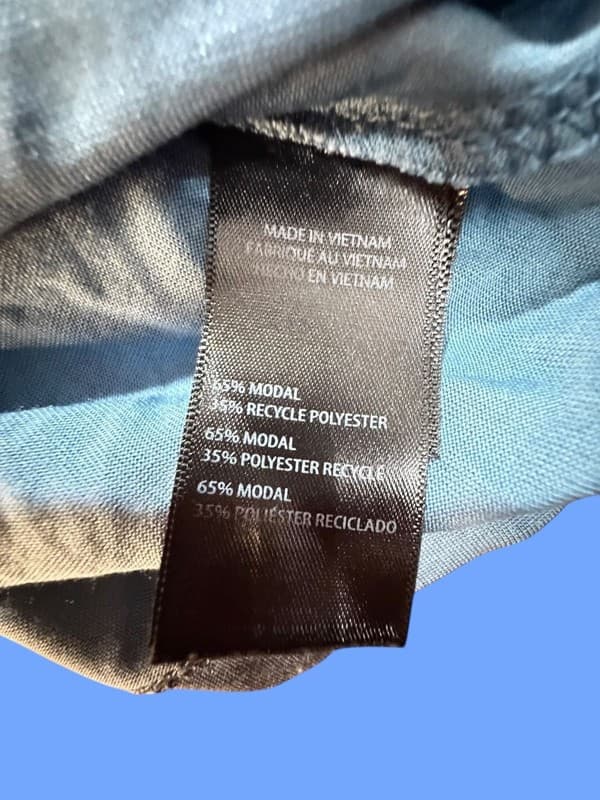 Kenneth Cole Active Men's Modal Performance Short Sleeve T-Shirt Size M Blue - Thumbnail 6