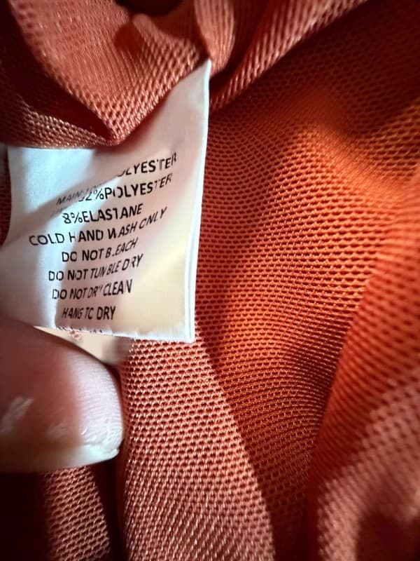 Petal & Pup Women's Bronze Metallic Shimmer Crop Tank Top Large - Thumbnail 5