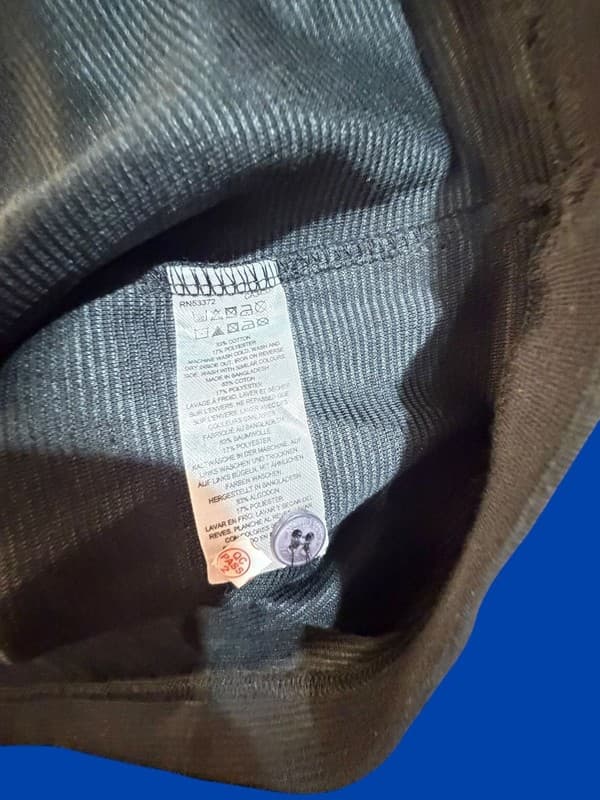 French Connection Men's Black Micro Ottoman Button Polo Shirt NWT Size L - Thumbnail 6