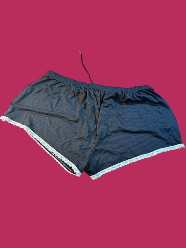 Honeydew Revival Rib Knit Tank Shortie Set Pants Black XL - Thumbnail 2