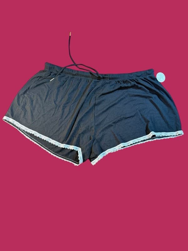 Honeydew Revival Rib Knit Tank Shortie Set Pants Black XL - Image 1