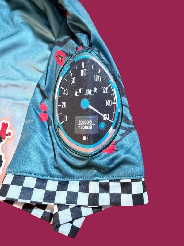 808 Exclusives JDM Racing Team Cherry Blossom 240SX Drift Jersey XL - Thumbnail 7