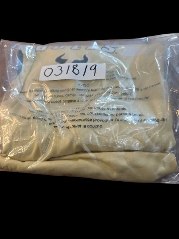 NWT Colosseum NCAA South Florida USF Bulls Men's Tan Long Sleeve T-Shirt L - Thumbnail 7