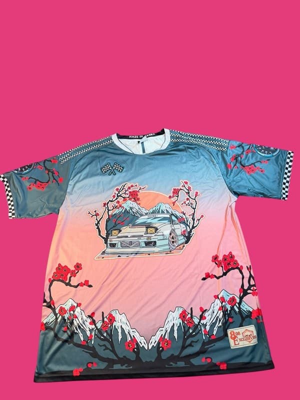 Elev808 Designs B8B Racing Team Sakura 325 JDM Soccer Jersey 3XL - Image 1