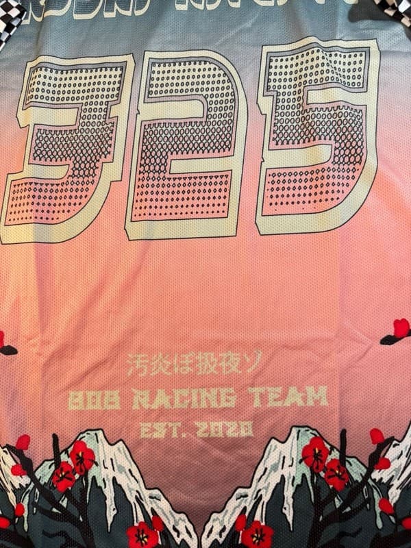 Elev808 Designs B8B Racing Team Sakura 325 JDM Soccer Jersey 3XL - Thumbnail 9
