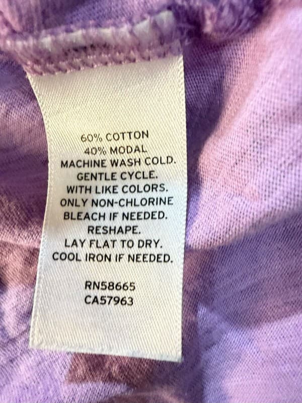 Caslon L V neck T shirt - Thumbnail 8