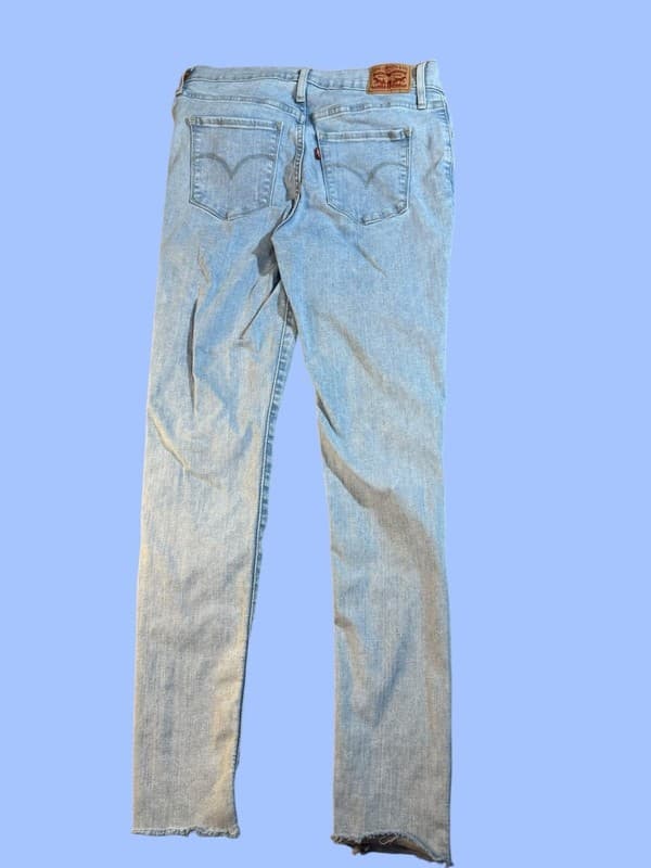 721 High Rise Skinny Women's Jeans - Light Wash - Thumbnail 2