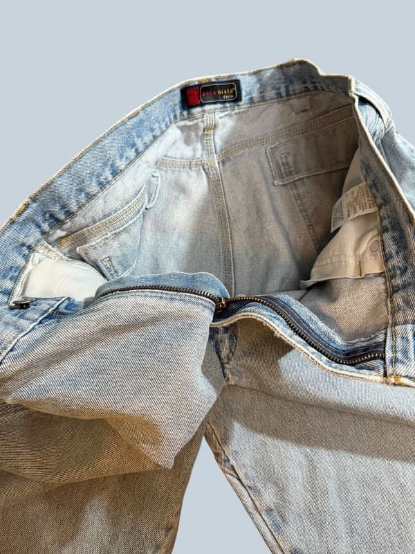 Vintage Wrangler Riggs Workwear DuraShield Carpenter Jeans 40x32 - Thumbnail 6