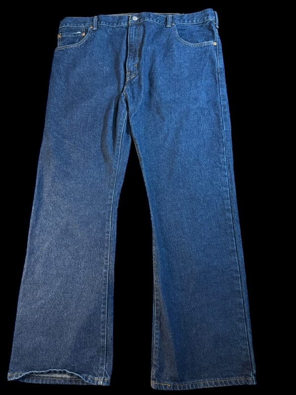 Levi's 517 Bootcut Jeans 42x30 Dark Wash 2008 Vintage NWT Flare Denim - Image 1