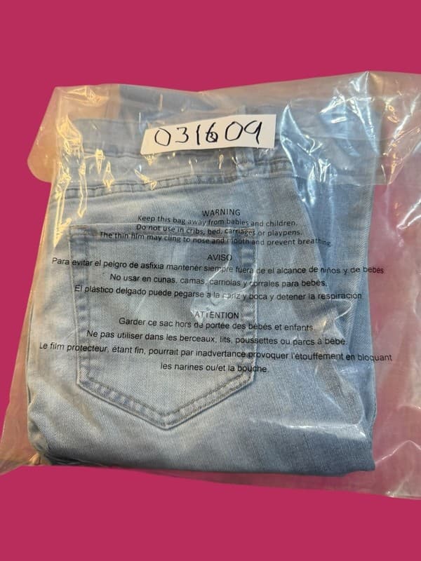 a.n.a Floral Rose Embroidered Skinny Ankle Jeans Size 28/6 - Thumbnail 8