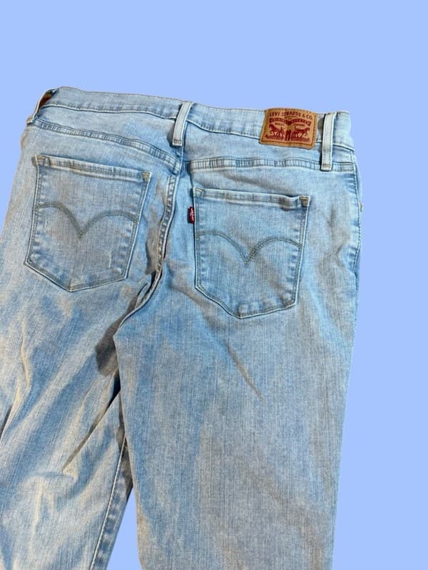 721 High Rise Skinny Women's Jeans - Light Wash - Thumbnail 6