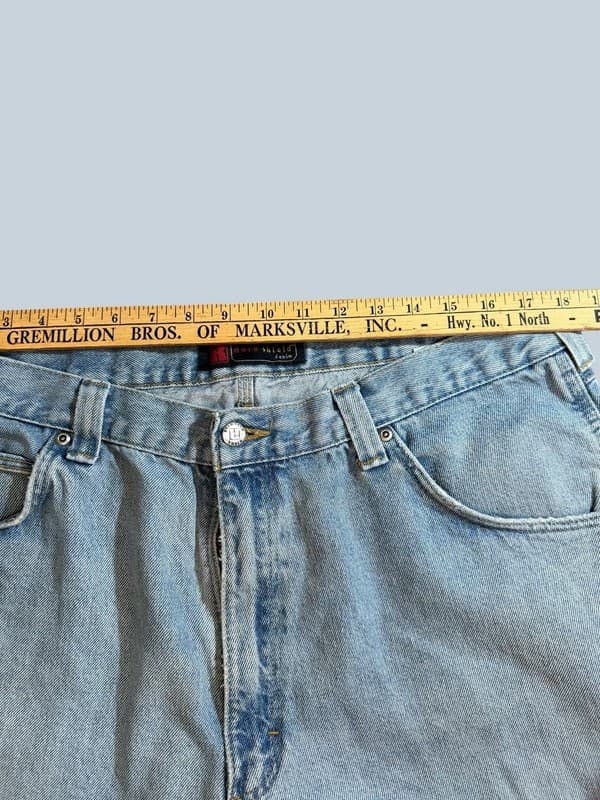 Vintage Wrangler Riggs Workwear DuraShield Carpenter Jeans 40x32 - Thumbnail 10