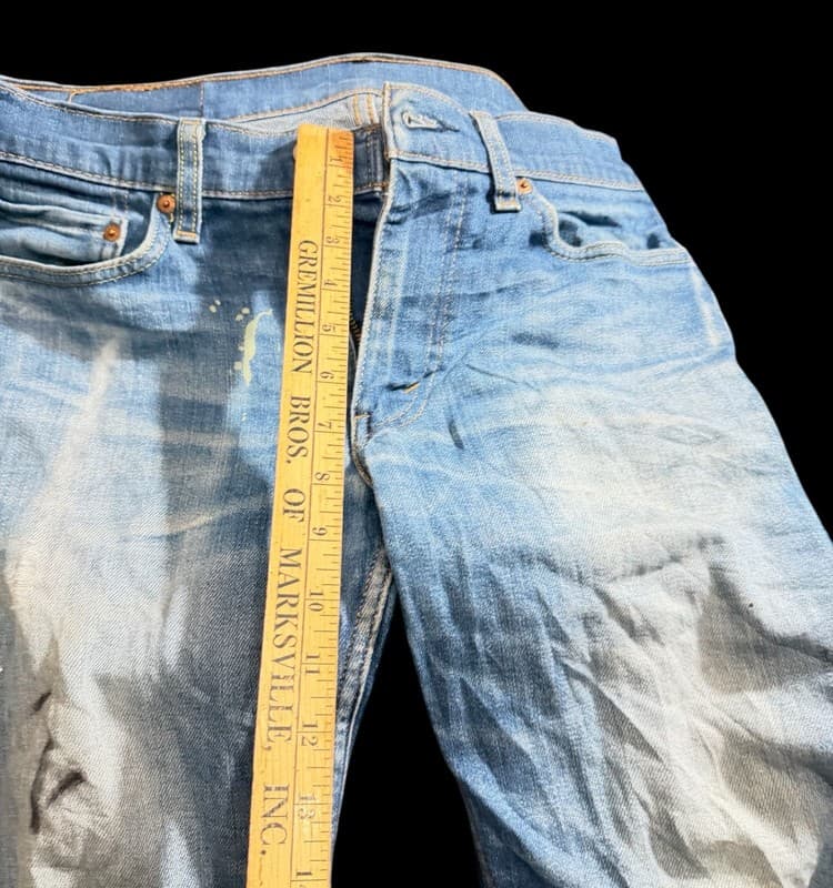 Levi’s 514 Straight Jeans Men’s W31 L32 Slim Straight Zipper Fly Denim - Thumbnail 5