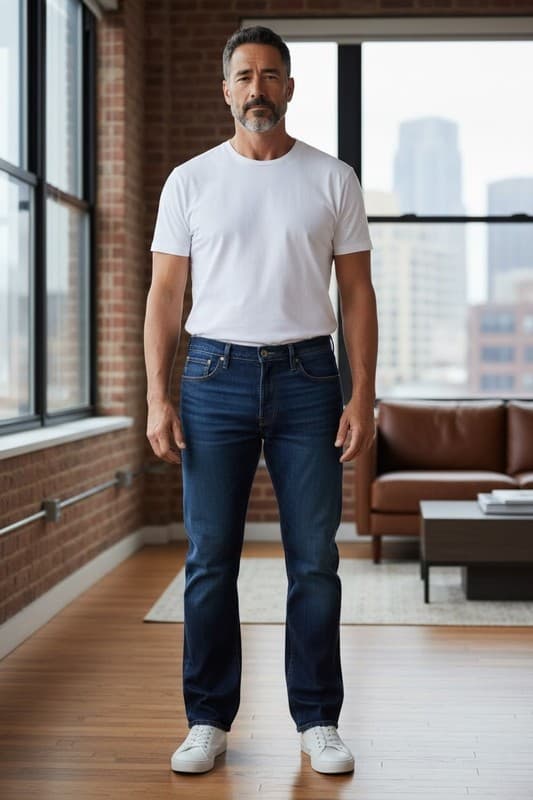 Levi’s 501 Indigo Button Fly Jeans Men’s 48x32 Like unused - Thumbnail 2