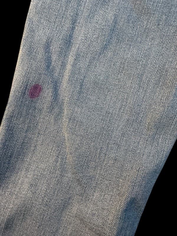 Levi's 711 Skinny Jeans Light Wash with White Flower Floral Embroidery W29 L30 - Thumbnail 10