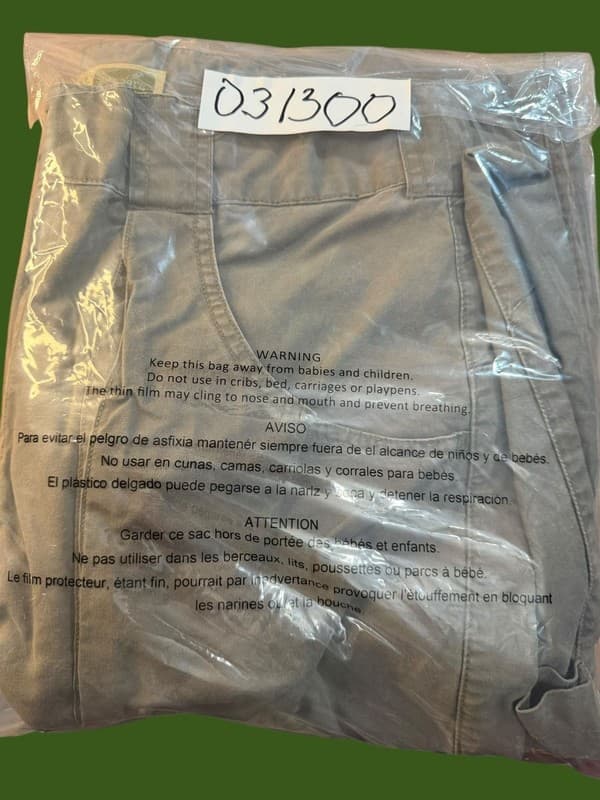 Vintage Cabela's 100% Cotton Convertible Cargo Pants Shorts Men's Size 34 - Thumbnail 9