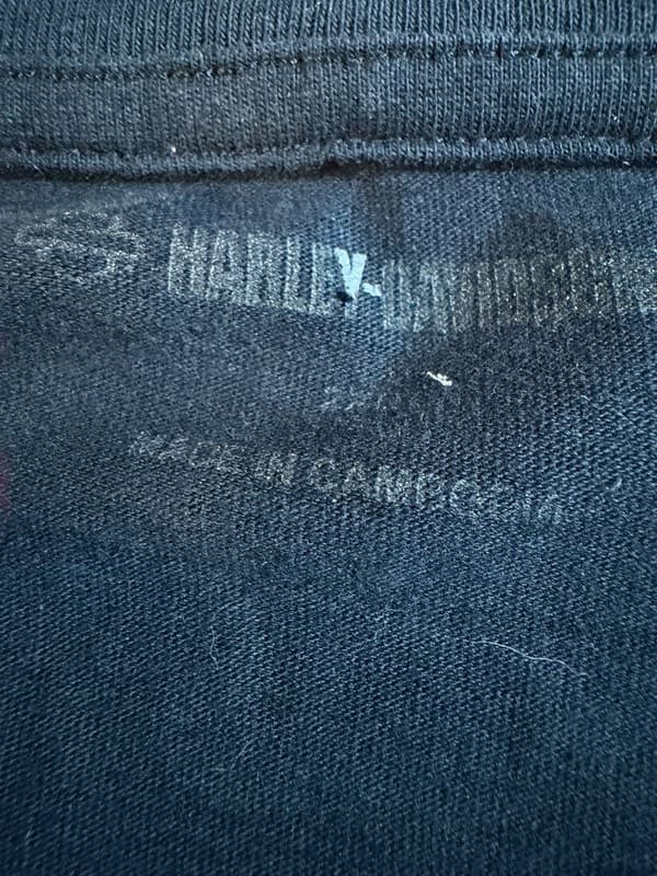 Harley-Davidson Men's Combustion Short Sleeve 3-Button Henley T-Shirt 2XL - Thumbnail 3