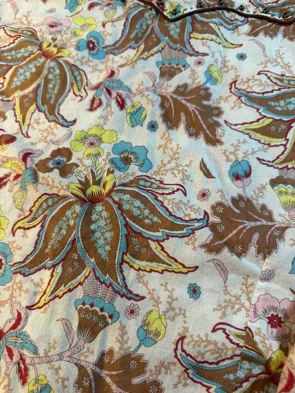 Wrangler 20X Women’s Floral Western Snap Shirt Boho Cowgirl Long Sleeve S/M - Thumbnail 7