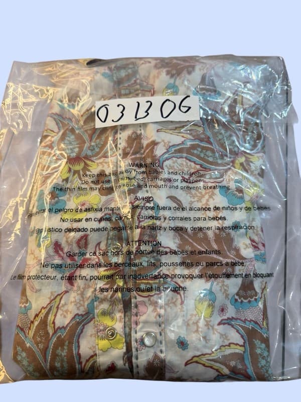 Wrangler 20X Women’s Floral Western Snap Shirt Boho Cowgirl Long Sleeve S/M - Thumbnail 11