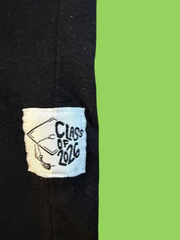 Jostens Class of 2026 Senior T-Shirt Black Size Small - Thumbnail 4