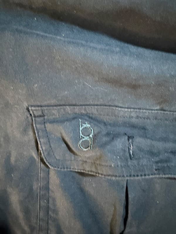 Bob Allen High Prairie Long Sleeve Shooting Shirt - Navy/Tan Medium - Thumbnail 7