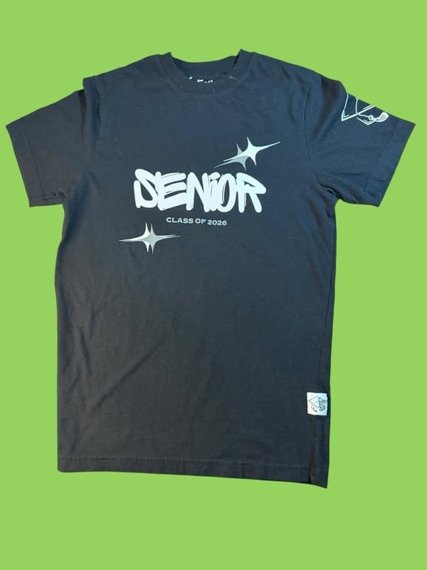 Jostens Class of 2026 Senior T-Shirt Black Size Small - Image 1