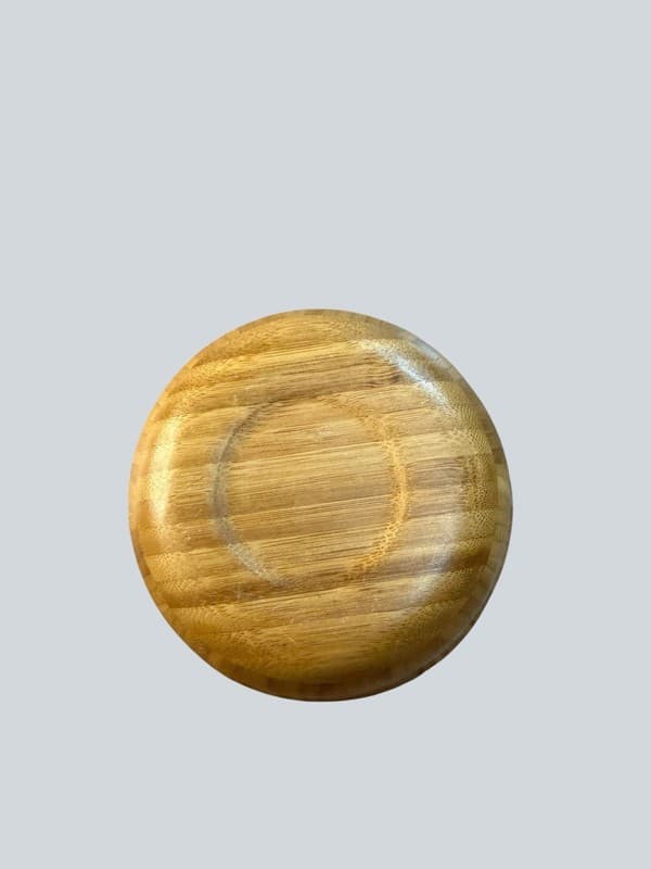 Bamboo 6-Inch Flared Natural Bamboo Salad Serving Bowl - Thumbnail 5