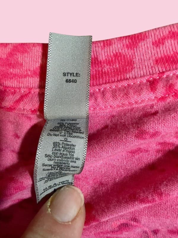 Sturgis 2018 Black Hills Rally SD Pink Burnout V-Neck T-Shirt - Thumbnail 4