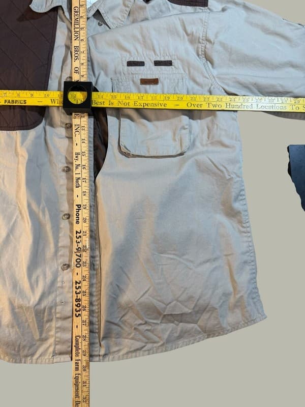 Woolrich Outdoor Guide Collection Long Sleeve Shooting Hunting Shirt Men's Large - Thumbnail 9