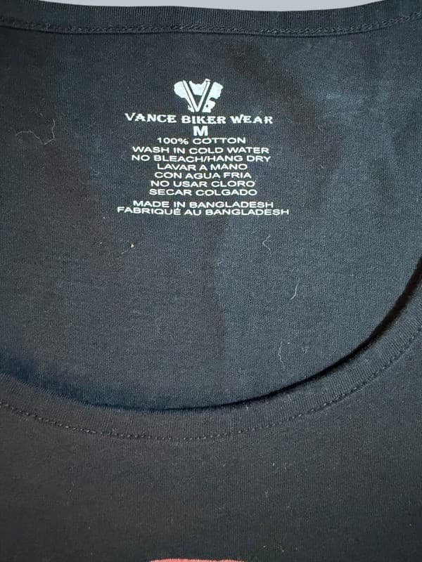 Vance Biker Wear 2019 Sturgis 79th Annual Motorcycle Rally Womens T-Shirt Medium - Thumbnail 3