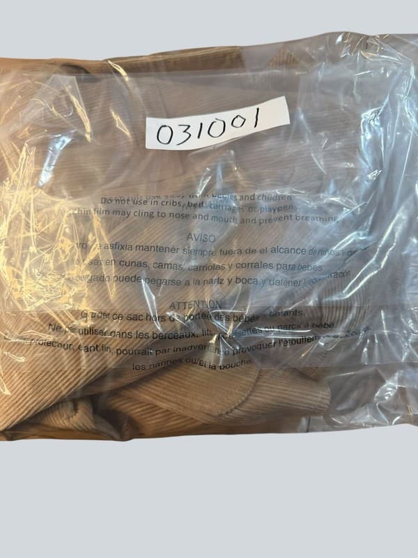 Vintage Hunter's Glen Tan Corduroy Blazer Jacket Size 12 - Thumbnail 6