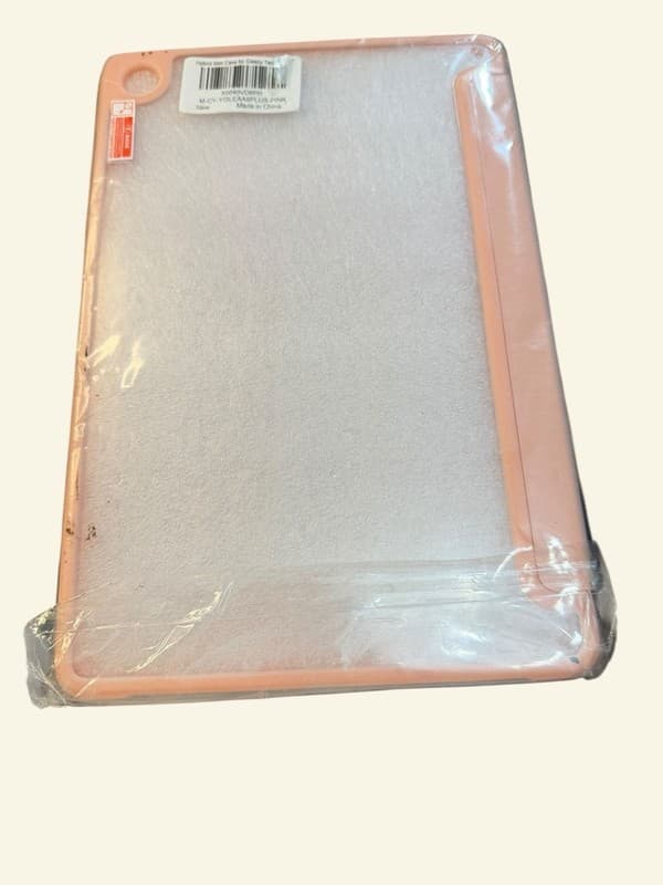 Hybrid Slim Pink Tri-Fold Smart Folio Case for Samsung Galaxy Tab A9 Plus - Thumbnail 2