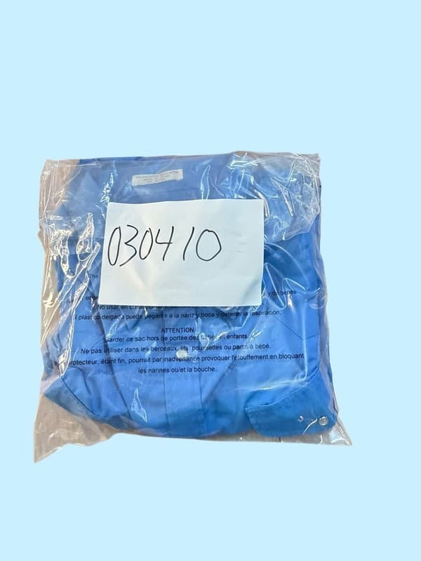 Vintage Sheplers Royal Blue Pearl Snap Long Sleeve Western Shirt Size 17.5-34 - Thumbnail 6