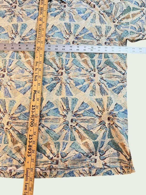 Vintage Kahala Avi Collection Hawaiian Shirt Handcrafted in Hawaii Medium - Thumbnail 6