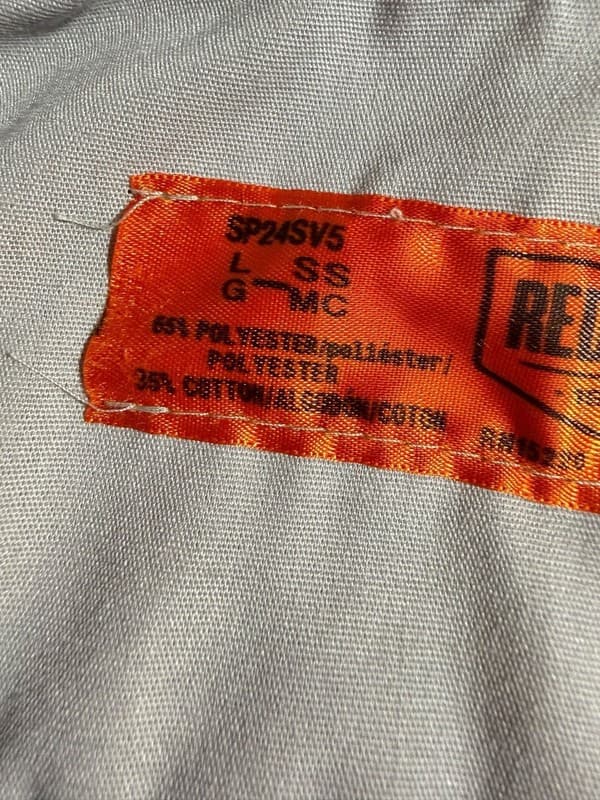 Red Kap SP24 Men's Short Sleeve Industrial Work Shirt, Light Grey - Thumbnail 4