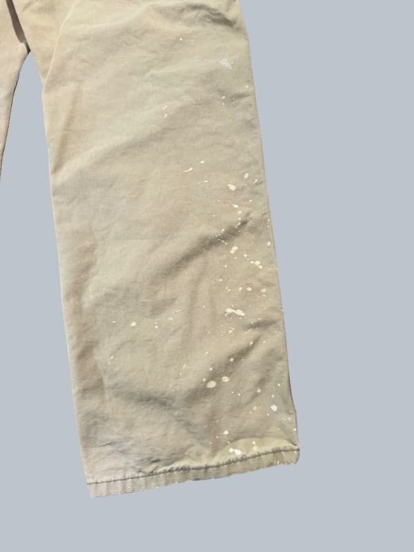 Vintage Blue Mountain Distressed Carpenter Work Pant Paint Splatter Canvas 34x32 - Thumbnail 11
