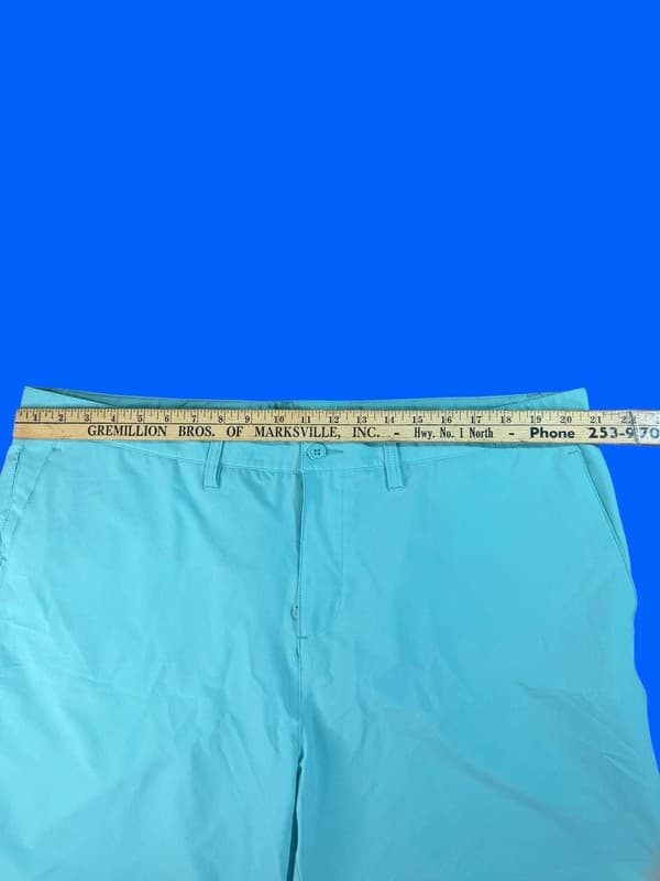 Polo Ralph Lauren Men’s 40 Aqua Green Stretch Golf Shorts 10” Inseam - Thumbnail 7
