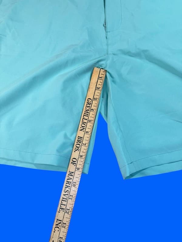 Polo Ralph Lauren Men’s 40 Aqua Green Stretch Golf Shorts 10” Inseam - Thumbnail 8