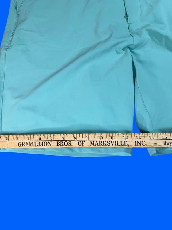 Polo Ralph Lauren Men’s 40 Aqua Green Stretch Golf Shorts 10” Inseam - Thumbnail 10