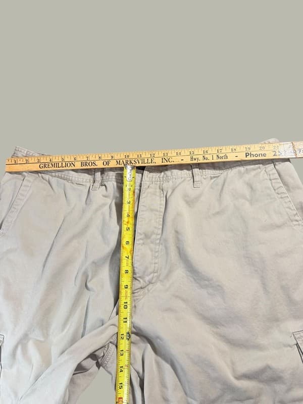 RedHead Men's Vintage Wide Leg Khaki Cargo Pants Size 48x32 - Thumbnail 6