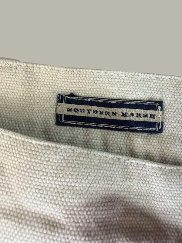 Southern Marsh Men's Canvas Chino Pants Beige Khaki 38x30 - Thumbnail 3