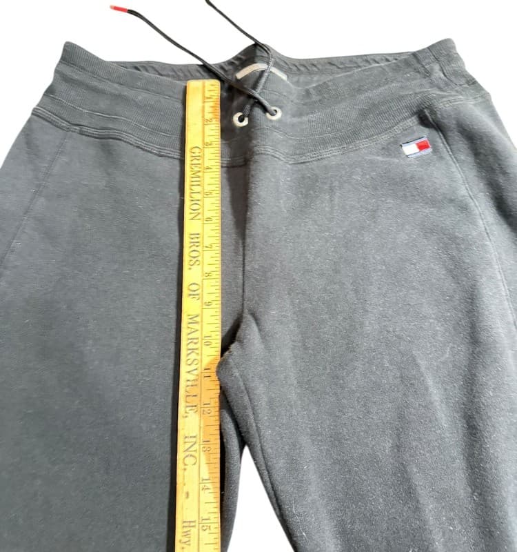 Tommy Hilfiger Sport Sweatpants Mens Large Black Drawstring Logo - Thumbnail 5