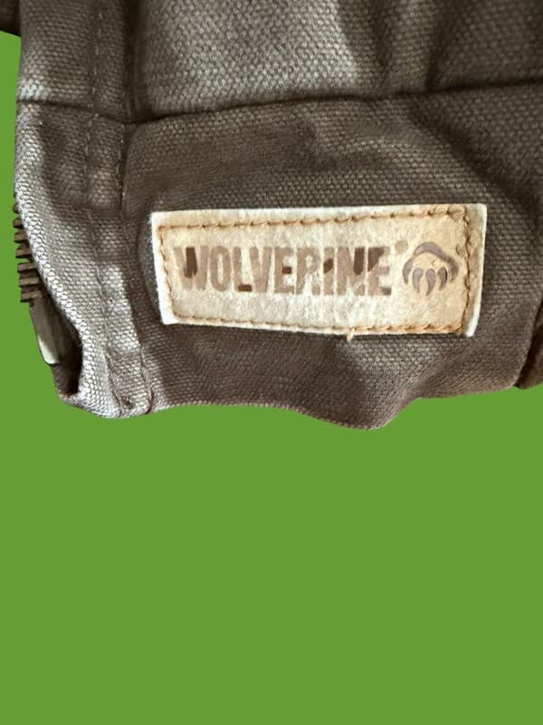 Wolverine Men's Small Brown Canvas Hooded Quilt-Lined Work Jacket - Thumbnail 4