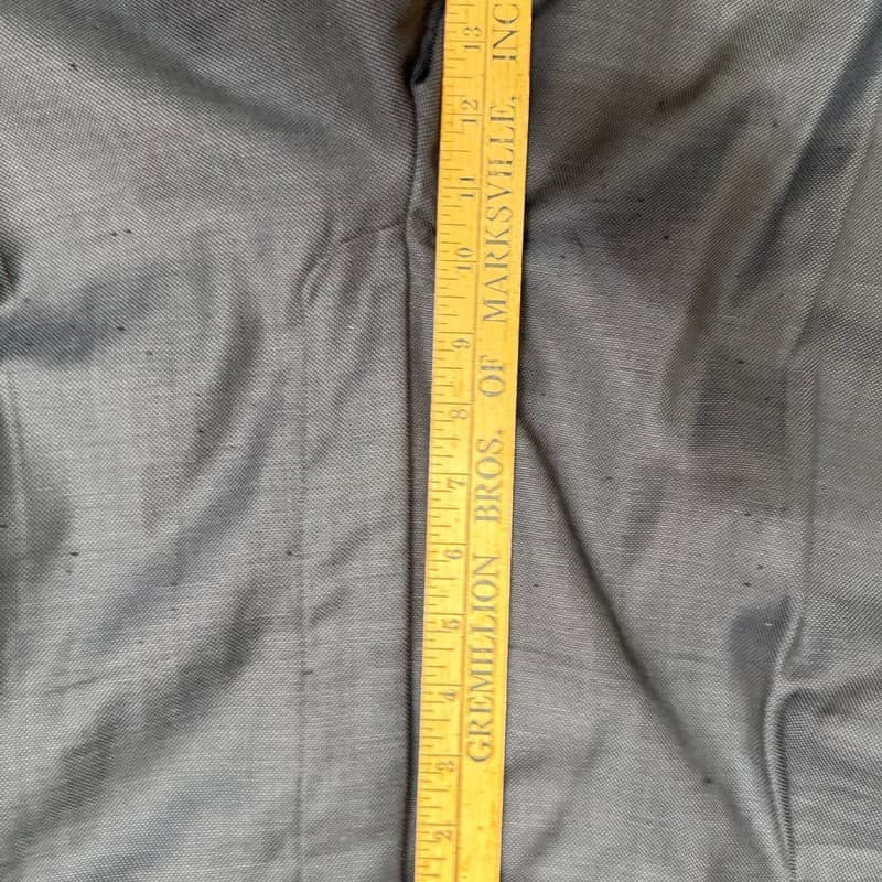 Baroni Executive Navy 2 Button Suit Mens 44R 44x32 Flat Front - Thumbnail 10