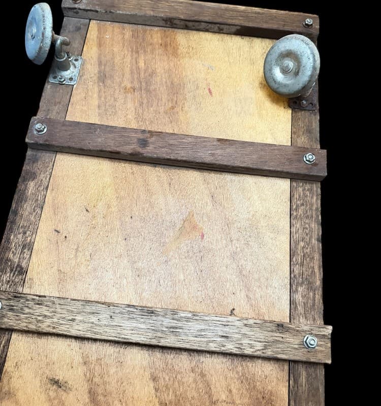 Vintage Whiteside Tool Stud Wooden Mechanic Creeper / Shop Dolly – Original Lo - Thumbnail 8