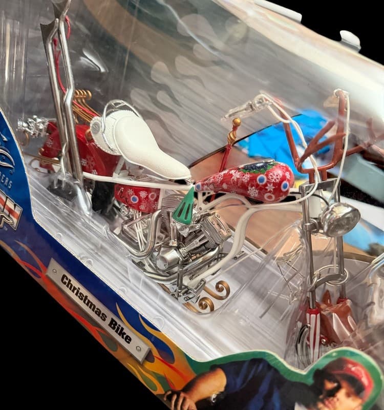 American Chopper OCC Christmas Bike Diecast Y2K Discovery Channel - Thumbnail 5