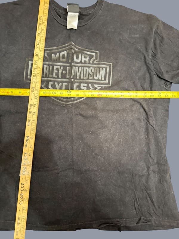 Harley-Davidson Peterson's South Miami Florida Bar & Shield T-Shirt 2XL - Thumbnail 6